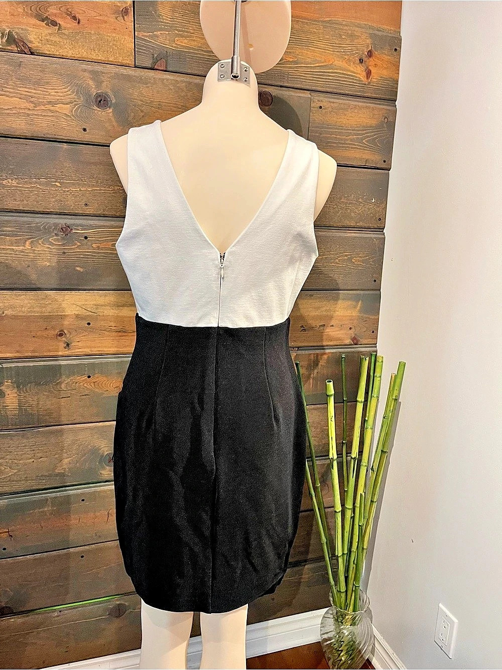 Color Block Mini Dress - Picture 2 of 5